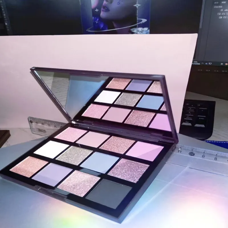 12 barv večnamenska paleta obraza
