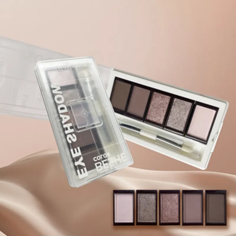5 barv paleta senčil